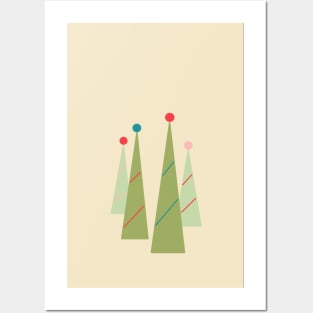 Christmas Trees Posters and Art